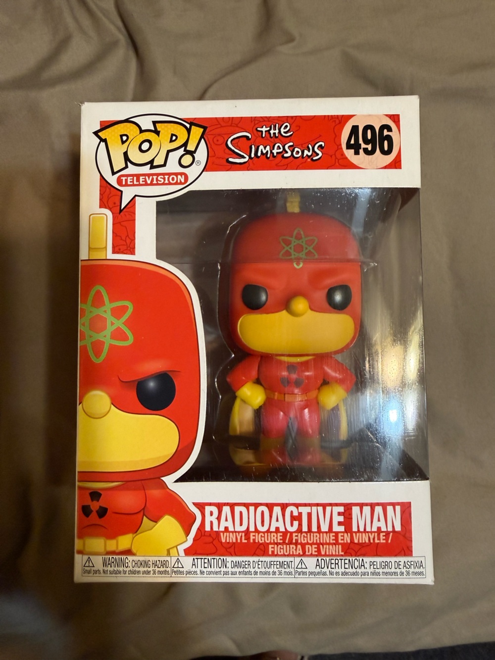 Funko Radioactive Man Pop! Vinyl Figure - Red, Yellow